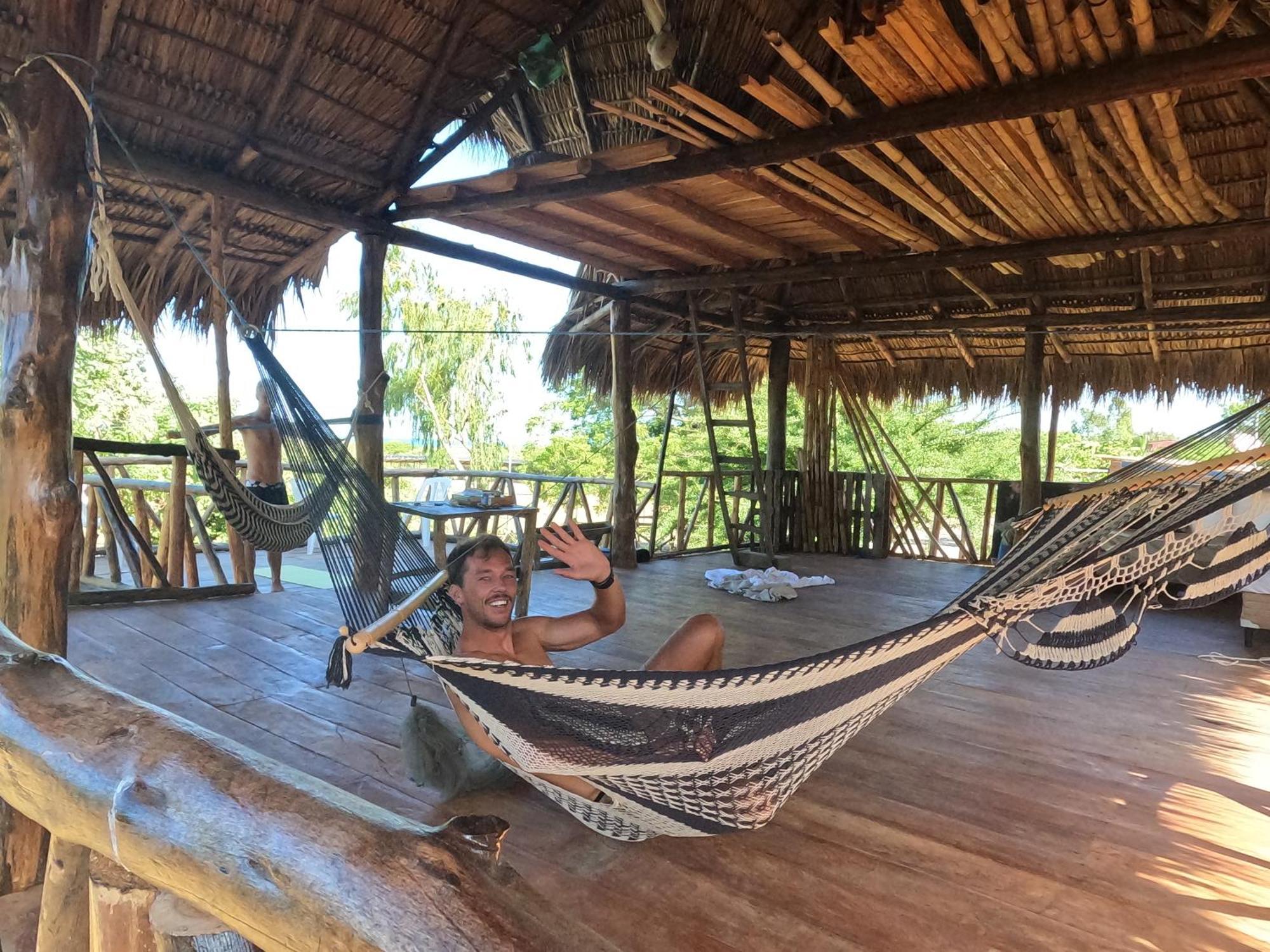 Palapa Hostel Transito Exteriör bild